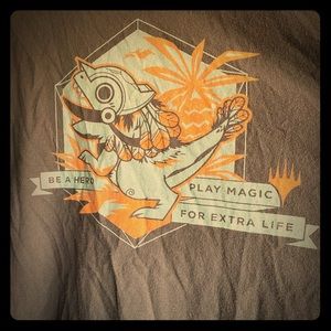 Mens Magic the Gathering Extra Life Tee Shirt
